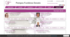 Desktop Screenshot of pf-donato.net